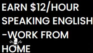 Earn $360 Just By Speaking English Make Money Online Ads